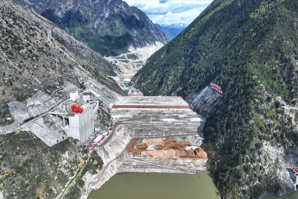 The Shuangjiangkou hydropower project in Sichuan province has been under construction for nearly a decade. Photo: Handout