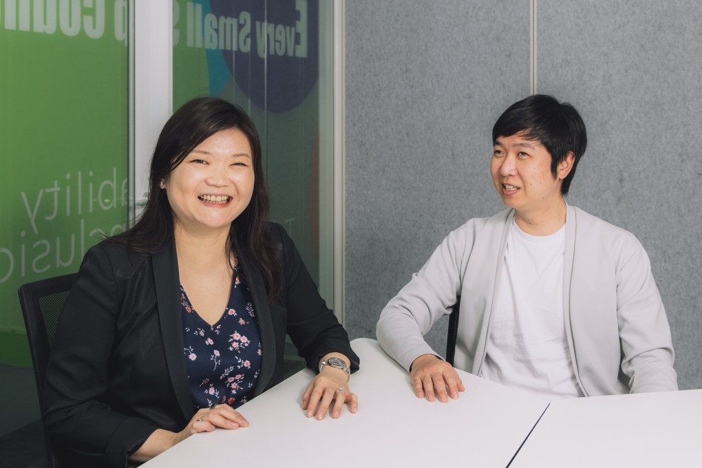 Reina Cheng (left) and Walter Tsui launched CareER in 2014 and have placed scores of people in careers every year since. Photo: Jocelyn Tam