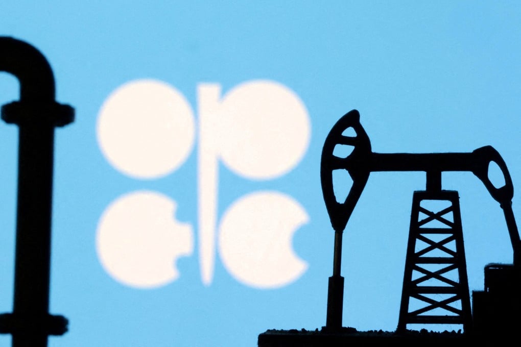 The Opec logo. The cartel announced last weekend that it would raise output in June by 411,000 barrels per day. Photo: Reuters