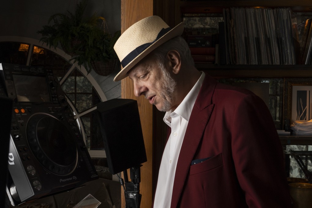 DJ Andrew Bull poses for a portrait at Mandarin Oriental Hotel, Hong Kong. Photo: Jake S Thomas