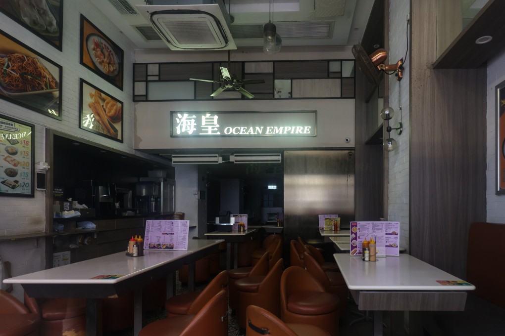 Ocean Empire closed all its outlets on Wednesday. Photo: Jelly Tse