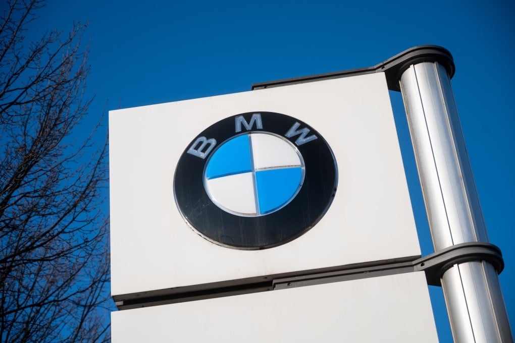 A BMW logo seen at the carmaker’s plant in Berlin, Germany. Photo: dpa
