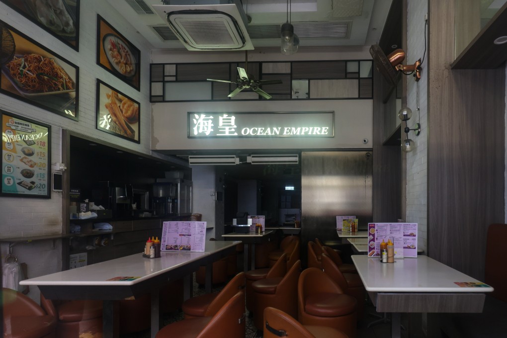 Ocean Empire closed all its outlets. Photo: Jelly Tse
