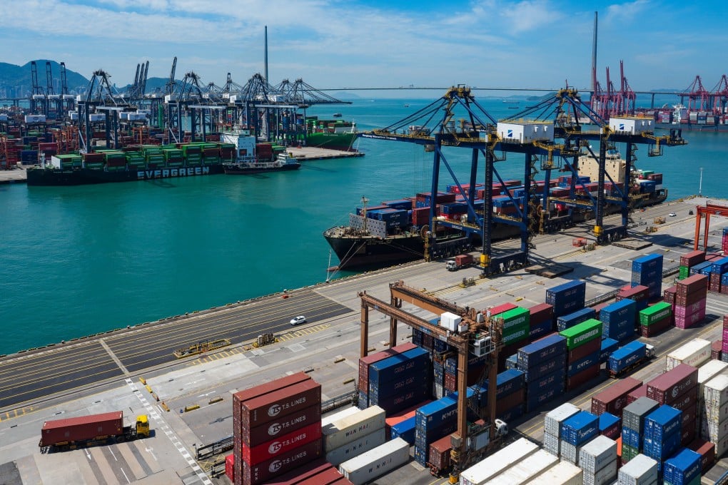 A view of Kwai Tsing Container Terminal in Kwai Chung, Hong Kong, on May 12, 2025. Photo: Sam Tsang