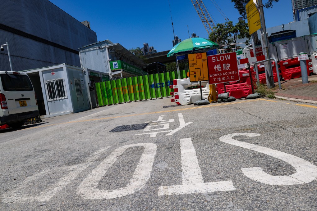 The Office for Safeguarding National Security is under construction. Photo: Jelly Tse