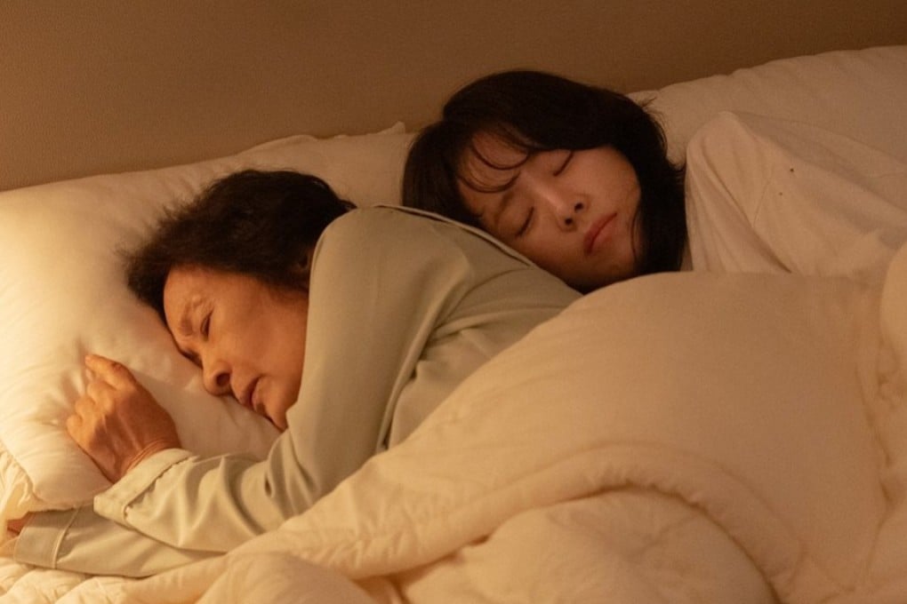 Kim Hye-ja (left) and Han Ji-min in a still from the Netflix Korean drama Heavenly Ever After.