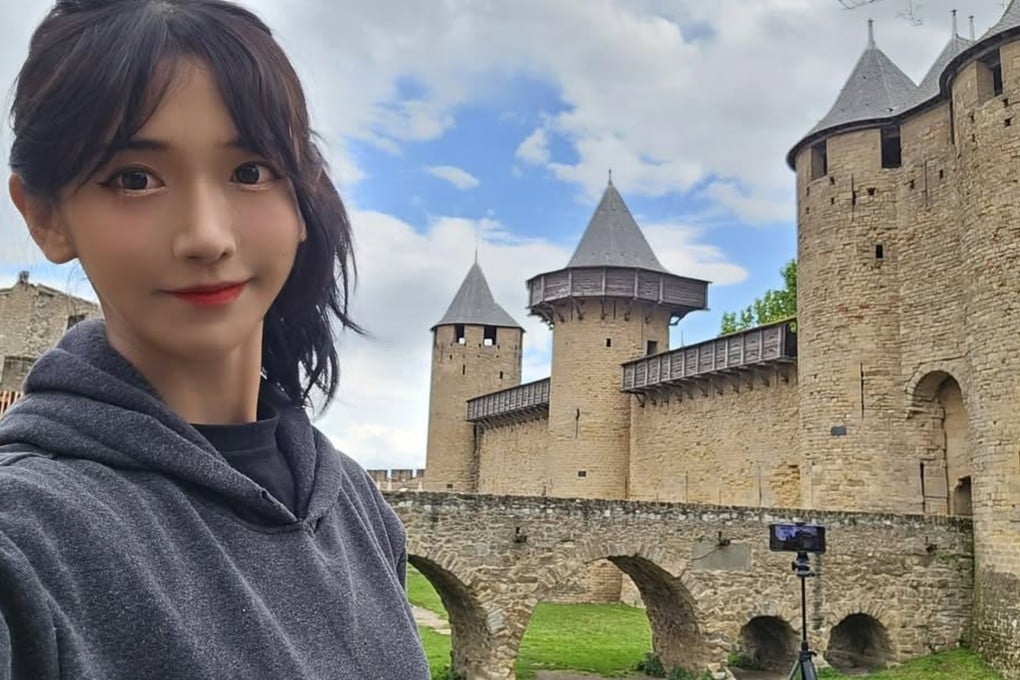 Yoo Yoon-jinn, a South Korean content creator, was attacked by a local man while live streaming in southern France. Photo: Instagram/@yyj0728