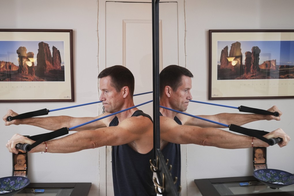 Even if you have a very demanding job, you can still fit in a workout, says exercise coach Charles Scott. Photo: AP