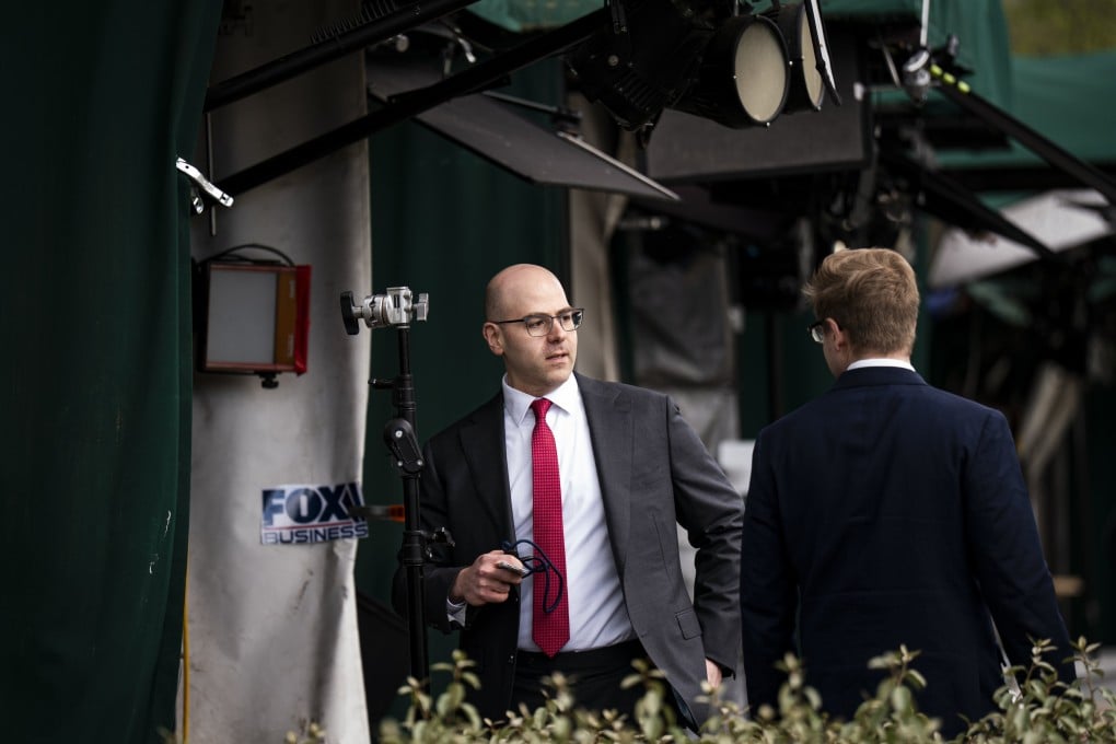 Chairman of the Council of Economic Advisers Stephen Miran seen outside the White House in Washington, on April 16. Photo: EPA-EFE