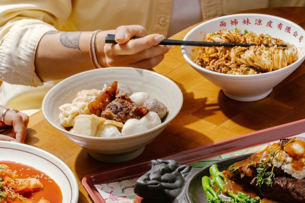 Dishes at BaseHall, a food hall in Central featuring popular Hong Kong restaurant brands where Krzysztof Czerwinski goes for a quick lunch. Photo: BaseHall