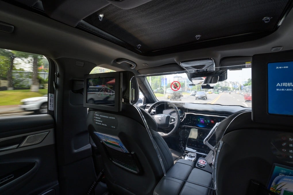 Trials of driverless vehicles have been extended in Hong Kong, with services and commercial applications, such as ride-hailing, possible within two years. Photo: He Penglei/China News Service