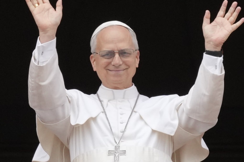 Pope Leo XIV on the balcony of St Peter’s Basilica at the Vatican on May 11. Like the pope, ancient Chinese leaders never went by their birth names. Photo: AP