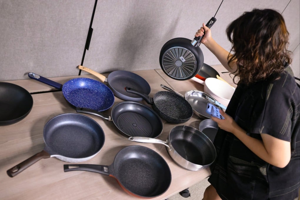 The Consumer Council tested 24 models of non-stick frying pans. Photo: Nora Tam