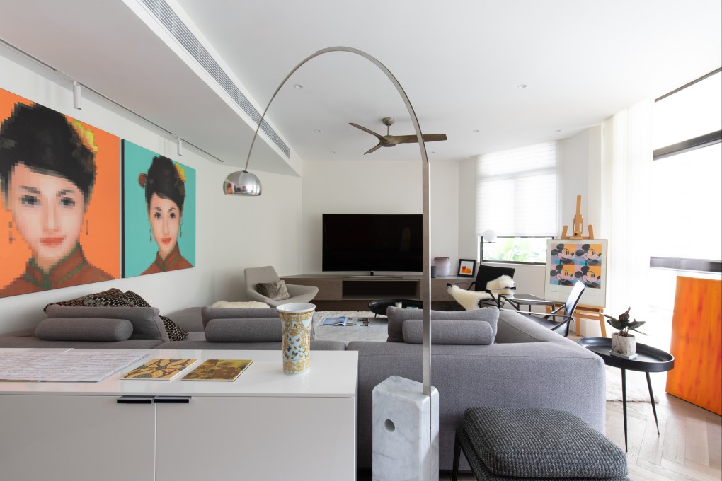 This Mid-Levels apartment was designed by Hintegro. Photo: Keith Chan