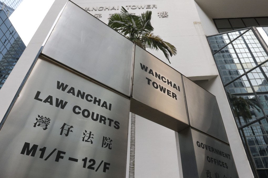 The defendant appeared at the District Court on Friday. Photo: Jelly Tse