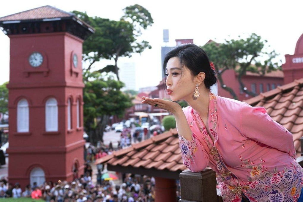 Chinese actress Fan Bingbing meets fans at an event to promote tourism in Malaysia’s Melaka state. Photo: Instagram/bingbing_fan
