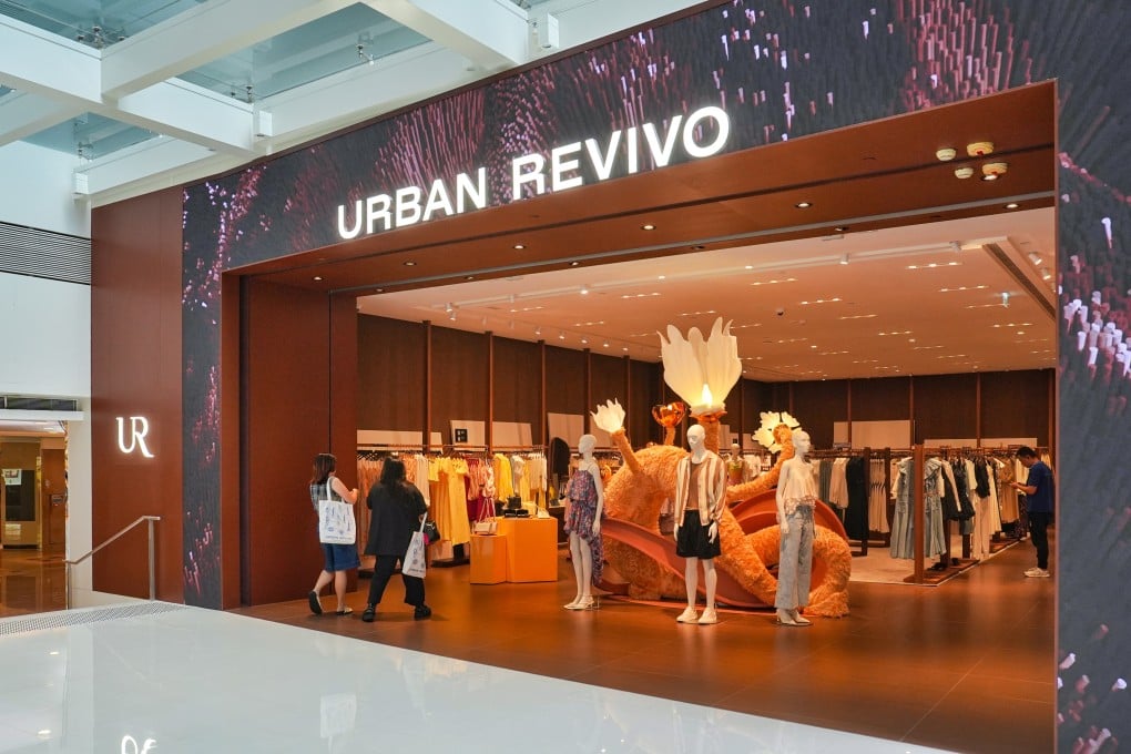Urban Revivo’s first store in Hong Kong at Harbour City. Photo: Elson Li