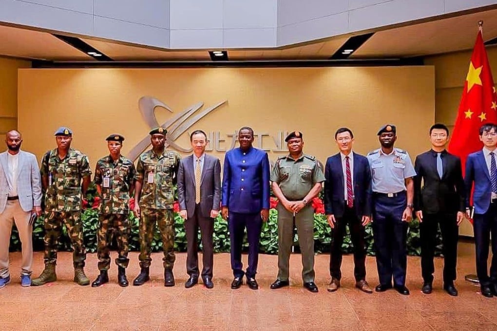 Nigeria’s Minister of State for Defence, Dr. Bello Muhammed Matawalle, held a high-level meeting in China with a leading Chinese defence manufacturer, likely NORINCO, to strengthen bilateral security cooperation. Photo: Nigeria’s Defence Ministry