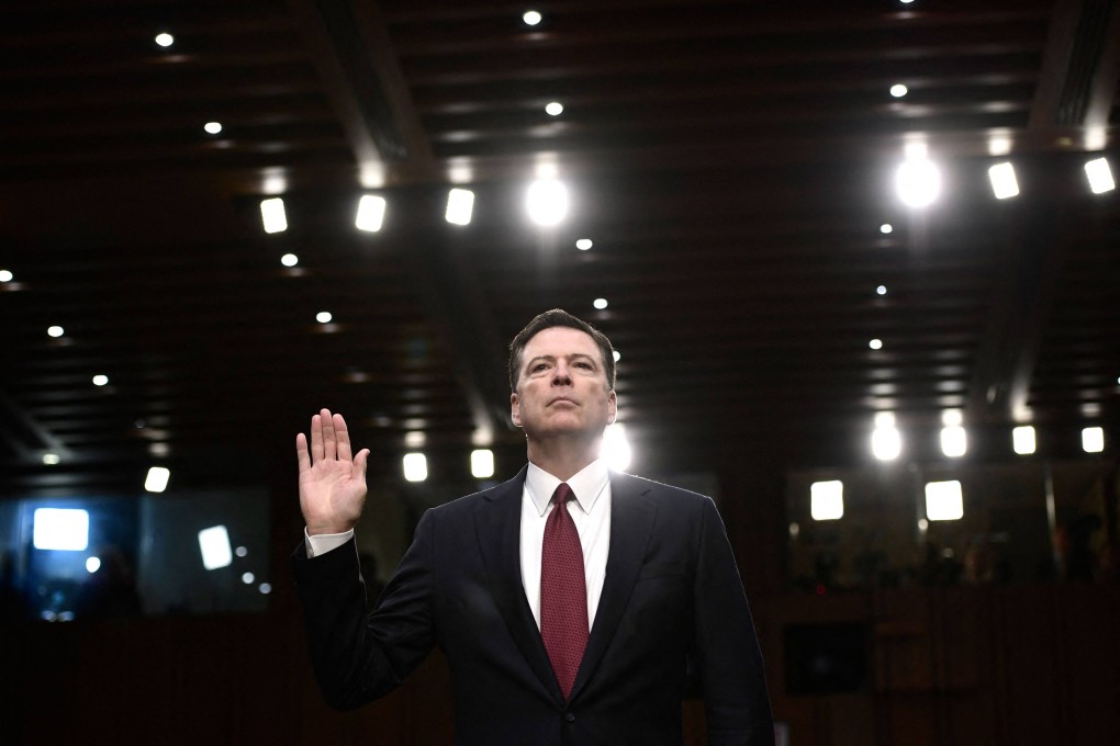 Former FBI director James Comey. File photo: AFP