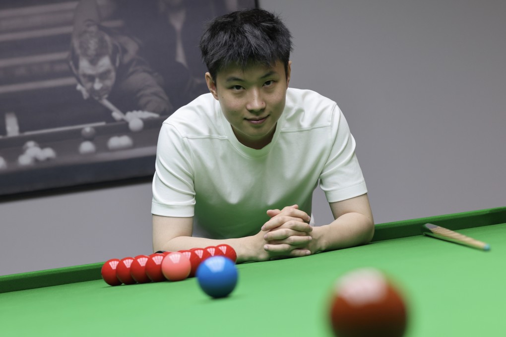 Zhao Xintong, China’s first world snooker champion. Photo: Jelly Tse