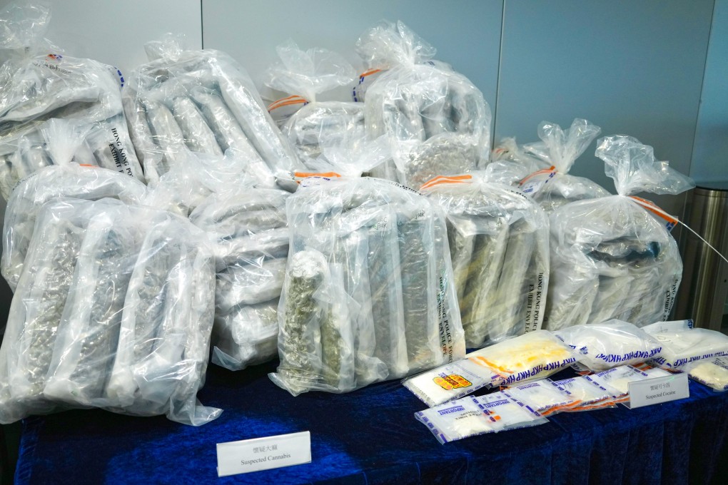 Evidence seized during the police operation. Photo: Handout