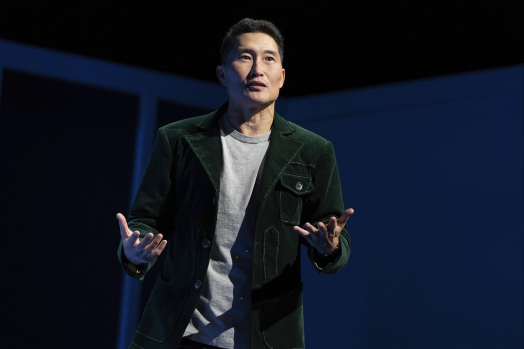 Daniel Dae Kim during a performance of David Henry Hwang’s Yellow Face on Broadway. His performance in the role has made him the first Asian best leading actor nominee for a Tony Award. Photo: AP