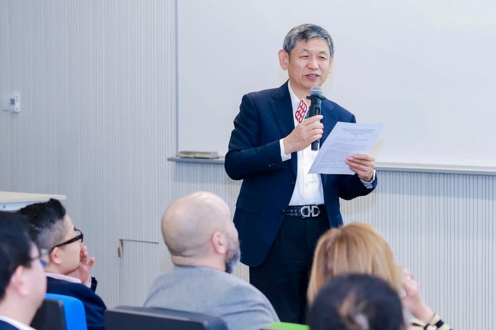 Zhang Chengqi was appointed director of PolyU’s Shenzhen Research Institute, effective from January 1. Photo: Handout