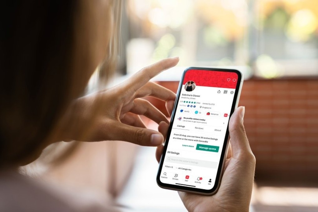 The victim had listed the item on Carousell and was approached by a supposed buyer expressing interest. Photo: Handout