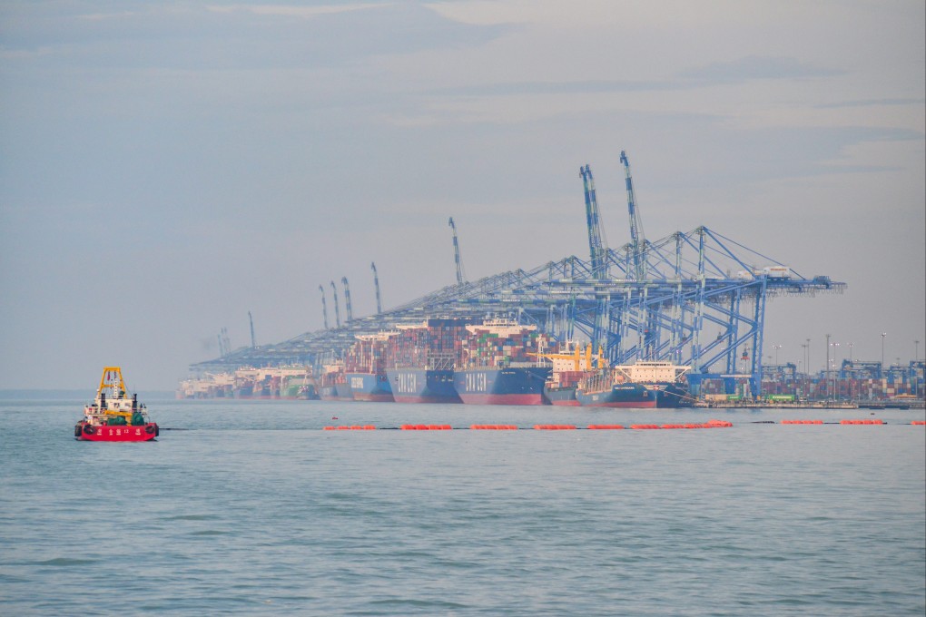 The Port Klang Free Zone in Klang, Selangor state, Malaysia. Asean is looking to wean its export reliant economies off the US market. Photo: Xinhua