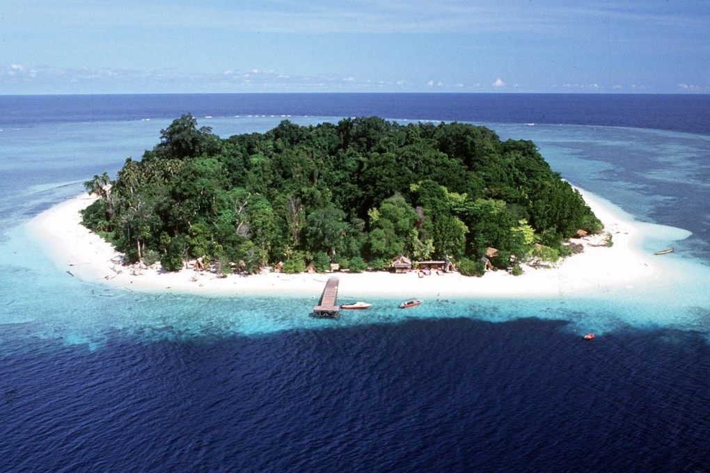 An aerial view shows Malaysia’s Sipadan Island, a world-renowned diving spot located about 30km (19 miles) off the coast of Sabah state. Photo: Reuters