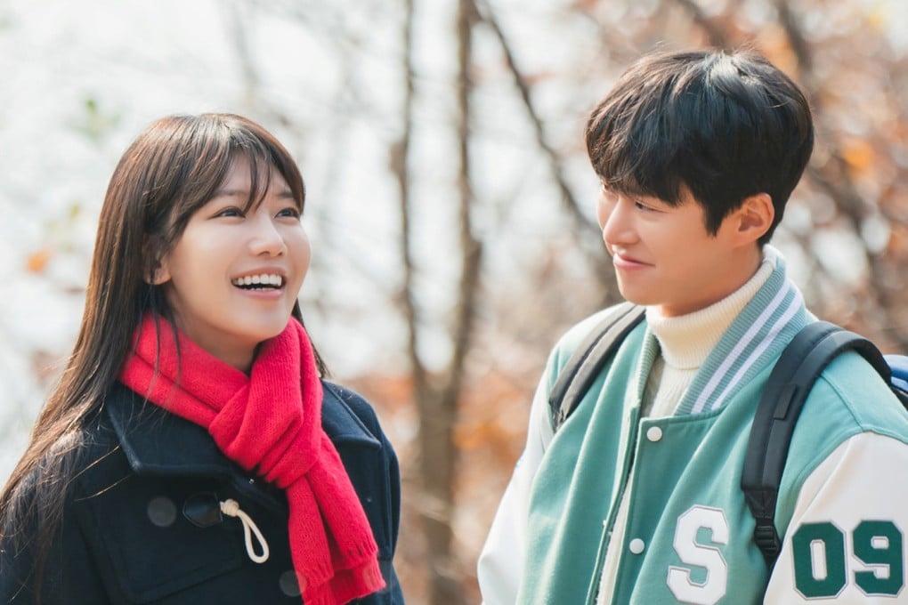 Choi Soo-young (left) as the brilliant but alcoholic mechanic Han Geum-joo and Gong Myung as doctor Seo Ui-joon in a still from the new Korean drama Second Shot at Love.