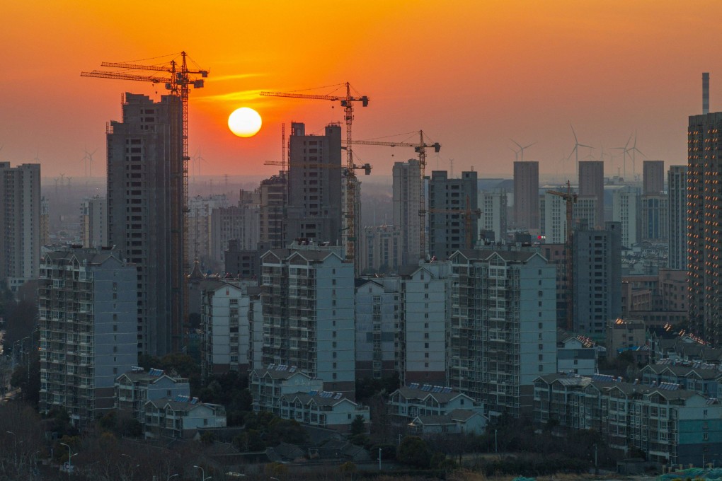 China slashed a key reference rate for mortgage loans on Tuesday amid efforts to stabilise the property market. Photo: AFP
