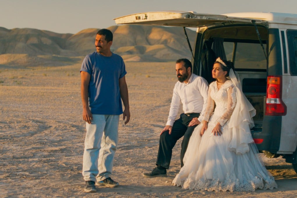 A still from It Was Just an Accident, a dark comedy by Iranian director Jafar Panahi starring ahid Mobasseri, Ebrahim Azizi, Mariam Afshari and Hadis Pakbaten. Photo: Handout