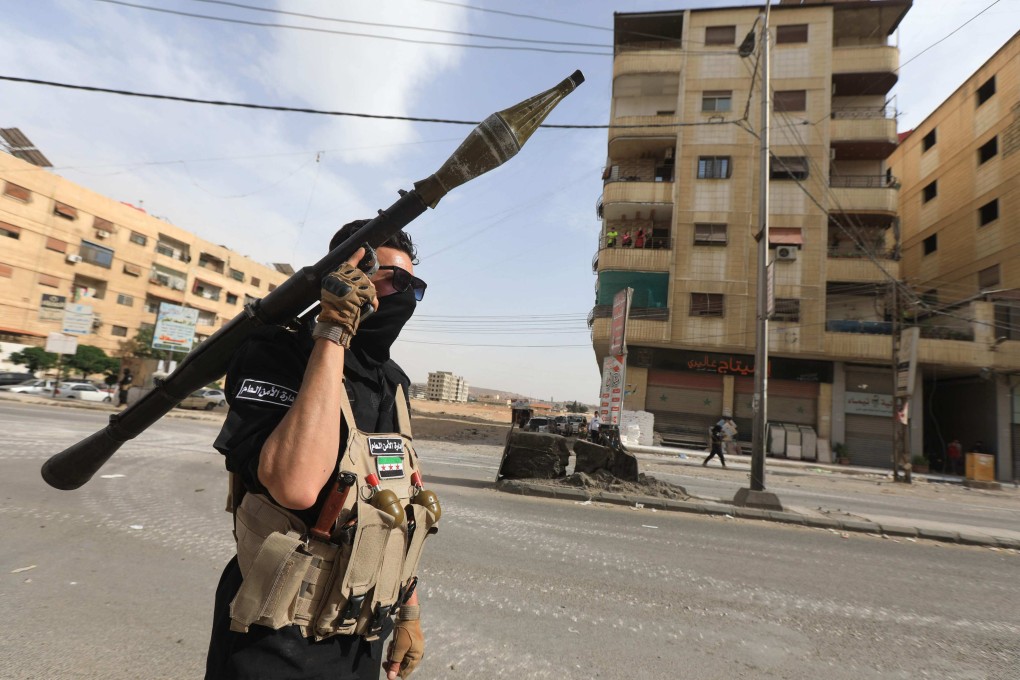 A member of Syria’s security forces near Damascus. Despite the fall of Syria’s Bashar al-Assad, instability persists. Photo: AFP
