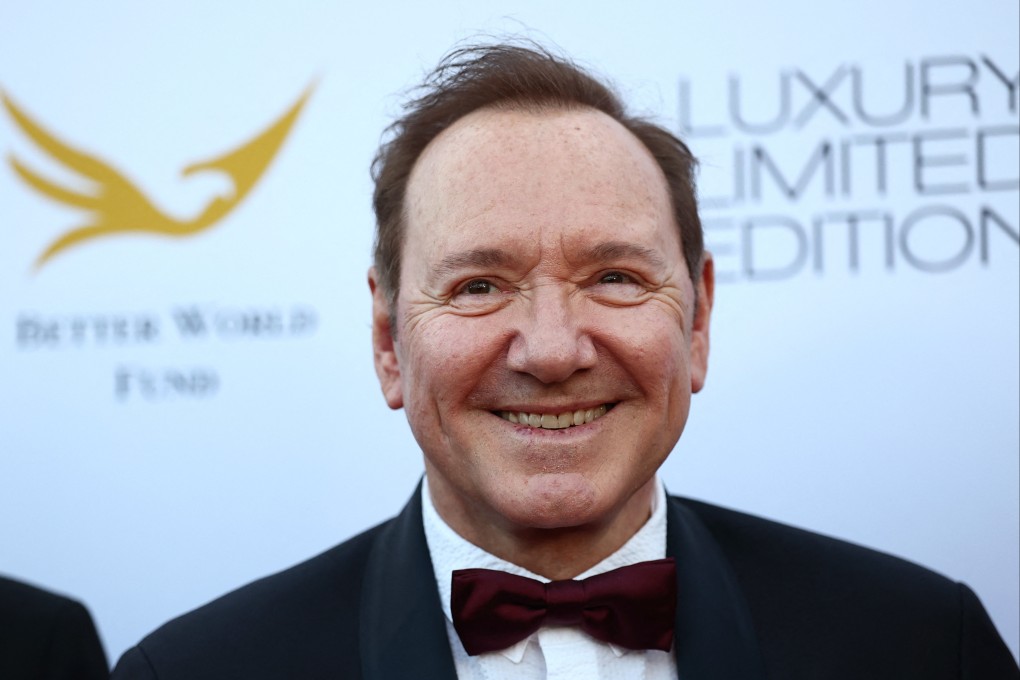 Kevin Spacey poses at the Better World Fund Gala in Cannes, France, on Tuesday. Photo: Reuters