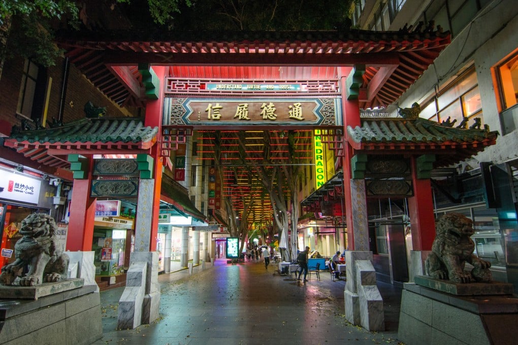 The gateway to Chinatown, in Sydney. Chinatown is a reflection of the struggles of the Asian community in Australia since the early 1800s. Photo: Shutterstock