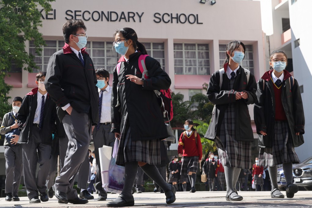The block grant for a secondary school with 24 classes is currently around HK$8 million (US$1.02 million), and the proposed cut means each school will receive around HK$800,000 less in the coming school year. Photo: May Tse