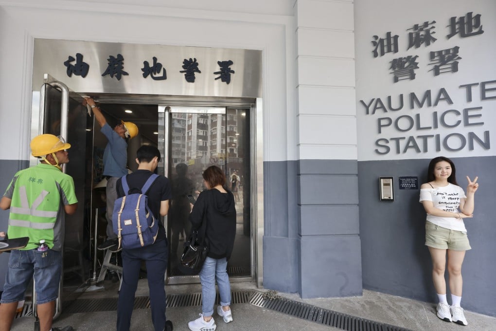 The old Yau Ma Tei police station has served as a backdrop for many popular Hong Kong TV series. Photo: Jelly Tse