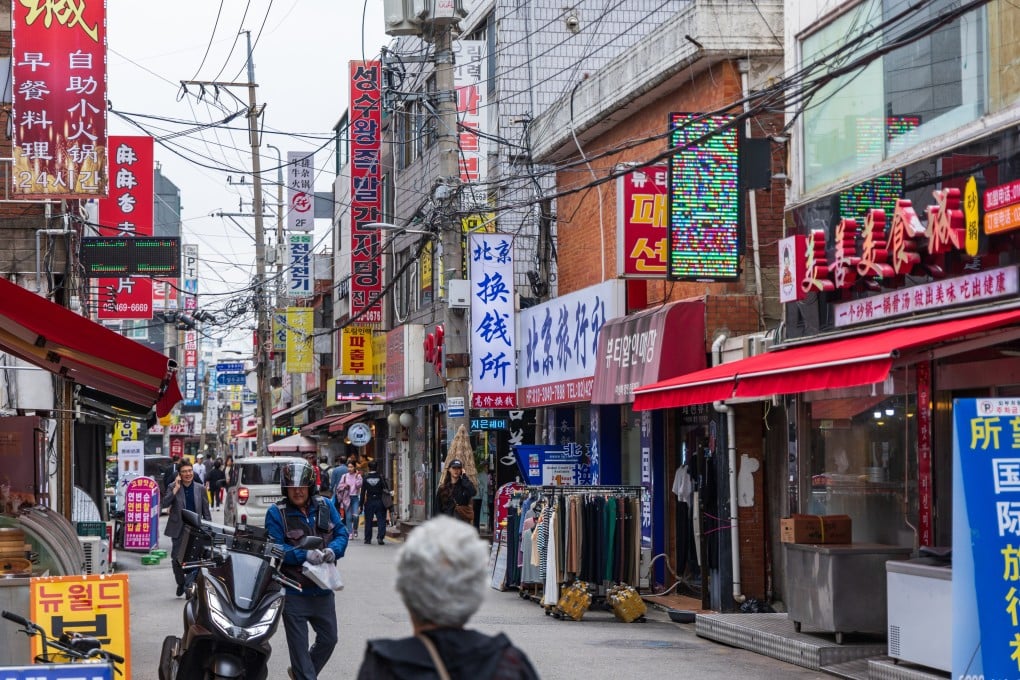 The streets of Jayang-dong, a neighbourhood in Seoul, South Korea, dubbed “Little China”. Photo: Kim Jung-yeop