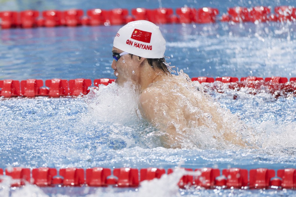 Qin Haiyang took a solid step towards his world championship-winning form in Shenzhen. Photo: Xinhua