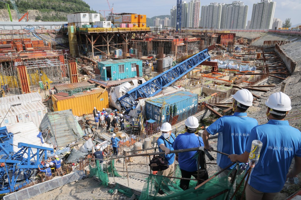 Aggressive Construction Company will be removed from the government’s registered list of contractors on June 20 on the back of a poor safety record which includes three incidents that have resulted in five fatalities. Photo: Jelly Tse