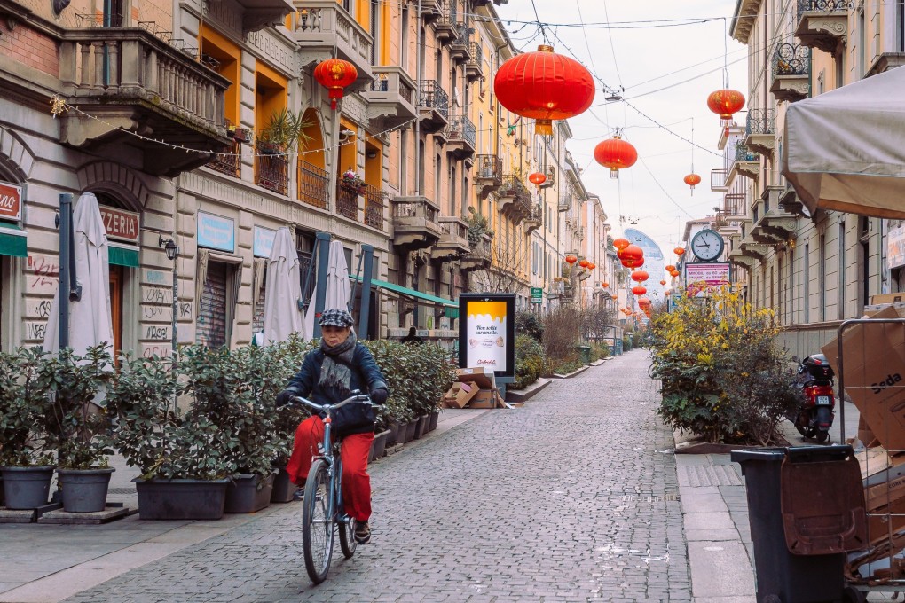 Milan’s Chinatown before the lunchtime crowds have descended. Photo: Shutterstock