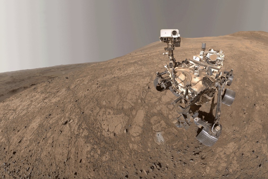Perseverance takes a selfie on Mars on May 10. Image: Nasa via AP