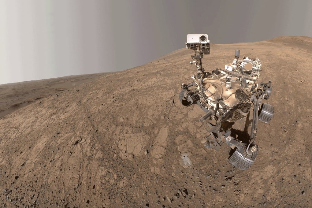 Perseverance takes a selfie on Mars on May 10. Image: Nasa via AP
