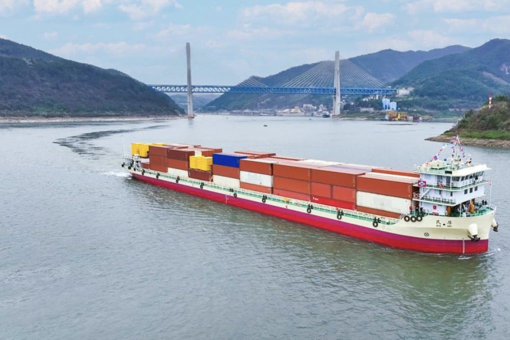 Chinese authorities aim to establish a nationwide inland waterway network spanning 25,000 kilometres by 2035. Photo: Xinhua