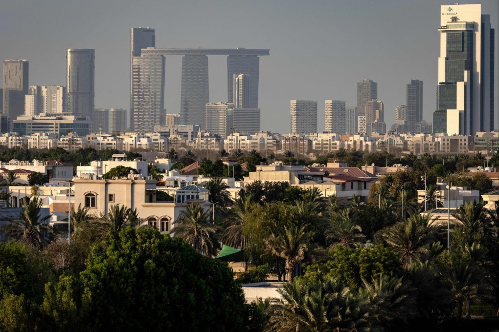 The Abu Dhabi skyline, pictured on May 14, 2025. Photo: AFP