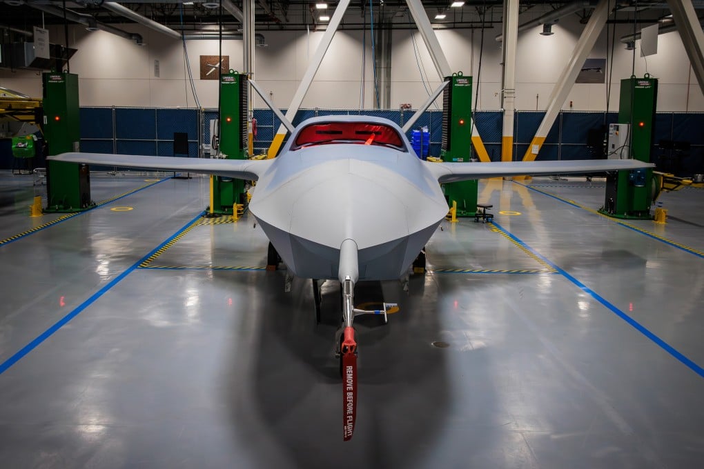 The YFQ-42A drone is being developed as part of the US Air Force’s collaborative combat aircraft programme. Photo: X/David Allvin