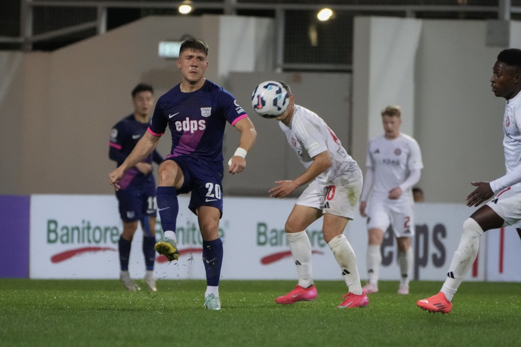 Kitchee midfielder Aaron Rey, here in action against Eastern, was among the club’s recruits last summer. Photo: Sam Tsang