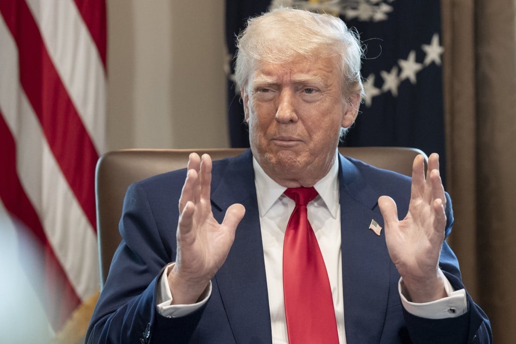 Is US President Donald Trump about to tell another whopper here? How surreal – and frightening – it must be to live in a country where those in power do not even pretend that truth matters, columnist Wee Kek Koon opines. Photo: EPA-EFE/Pool
