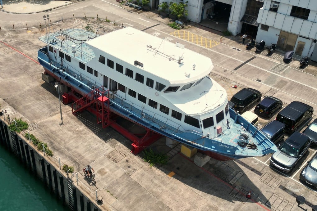 The Lamma IV ferry sank in less than two minutes, resulting in 39 deaths. Photo: Elson Li
